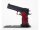 MASTERPIECE ARMS Pistole DS9 Hybrid Red & Black